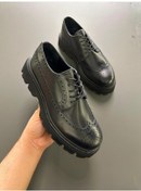 Resim Lfr-f110 Derı Merdane Ayakkabı Siyah Siyah 