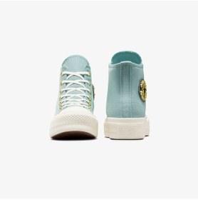 Resim Converse Chuck Taylor All Star Lift Kadın Mavi Platform Sneaker A11495c Mavi 