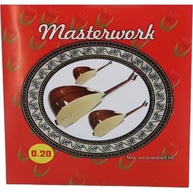 Resim Masterwork Uzun Sap Bağlama Teli 0.20 