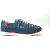 Resim Onlo Ayakkabı 211 Deri Mavi Lastik Bağ Kız Çocuk Ayakkabı Mavi 