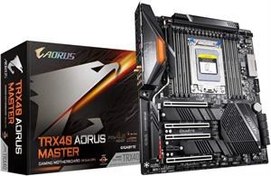 Resim Gigabyte TRX40 AORUS MASTER 3200MHz DDR4 3xM.2 WiFi 6 ESS SABRE HiFi 16x sTRX4 XL-ATX Anakar 