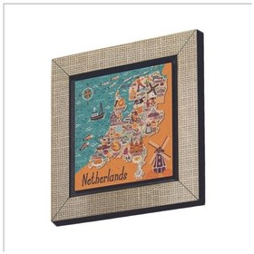 Resim Hollanda Sembolleri Baskılı Mdf Magnet 7x7 200 