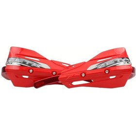 Resim Cloudstore Kırmızı Zeta Xc 22 28mm Alüminyum El Koruyucu Motokros Enduro 