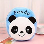 Resim Çocuklar İçin Sevimli Panda Sırt Çantası - Hafif Peluş Bebek Okul Çantası, Ayarlanabilir Askılar, Sevimli Karikatür Tasarımı ve Yumuşak Mavi Kapüşon, Okul Öncesi ve Anaokulu İçin Mükemmel, Çocuklar Sırt Çantası, Eğlenceli Çocuk Aksesuarı, Rahat Çocuk Ekipmanı 