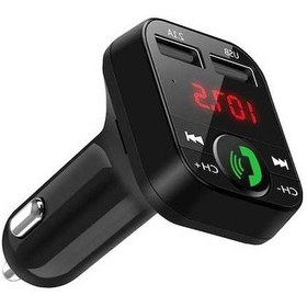 Resim Artfulabode Verici Usb Ses Şarj Mp3 Çalar Otomatik Modülatör Lcd Kablosuz Handsfree Fm Bt Aux Araba Gt 