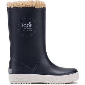 Resim Lacivert Bot Yağmur Erkek Çocuk Igor W10207 Splash Nautıco Borreguıto 003-marino 26-36 Null Lacivert 