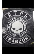Resim Özden Nakış Motorcu yazılar kişiye özel patch arma yama 