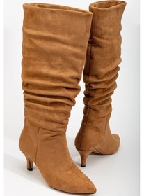 Resim Lema Topuklu Çizme taba 