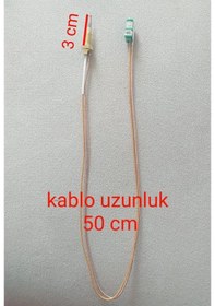 Resim Bosch - Siemens Uyumlu Ankastre Ocak Termokupl / Emniyet Sensörü - 535521056 