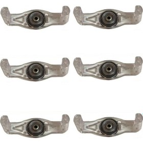 Resim 6 Adet Akıllı Kapı Stoperi Tamponu Kapı Durdurucu Yapışkanlı 