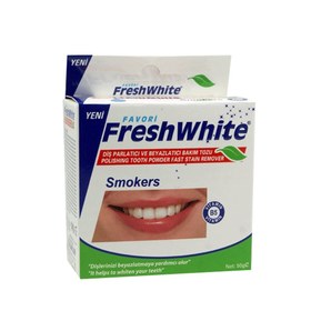 Resim Fresh White Diş Tozu Smokers 50 ml 