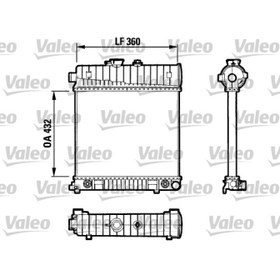 Resim MOTOR SU RADYATORU (KLIMASIZ) W202 93>00 S202 96>01 W210 97>02 S210 96>00 