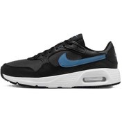 Resim Nike Air Max Sc Black Sneaker Hakiki Deri Erkek Günlük Spor Ayakkabı Siyah-mavi Siyah - Mavi 