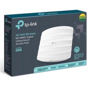 Resim Tp-lınk Omada Eap225 Ac1350 Dual Band Wıfı 1xgbıt Rj45 450mbps/2.4ghz Tavan Tipi Access Poınt Poe Adaptörü Dahil 