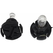 Resim Premıum 12V Duylu Gösterge Ampulü Dipsiz 1.12 W Mf16 Siyah Duy N11.3025 