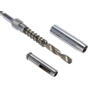 Resim Creatorally 16 Parça Kendinden Merkezleme Matkap Ucu Seti 1 Altıgen Anahtar ile Ahşap Işleme Pencere Kapı Menteşeleri Için 16 Parça Yedek Matkap Uçları (Yurt Dışından) 