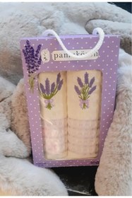 Resim Textile House Nakışlı 2 li Waffle Peçete Mutfak Havlusu 45x60 