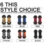 Resim Novahub Evrensel Motosiklet Motor Koruma Tamponu - 22mm-25mm, Dekoratif Blok, Güvenli Ve Lüks Koruma 