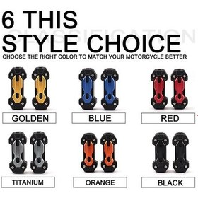 Resim Novahub Evrensel Motosiklet Motor Koruma Tamponu - 22mm-25mm, Dekoratif Blok, Güvenli Ve Lüks Koruma 