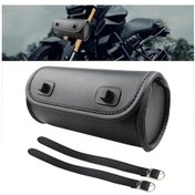 Resim Yulong Suntek Bagaj Heybe Motosiklet Gidon Çantası Siyah Siyah 