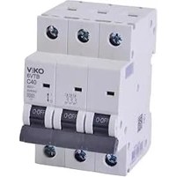 Resim Daisy Store 6VTB-3C40 Otomatik Sigorta 6ka C Tipi 3 Kutup 40A 