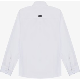 Resim U.s. Polo Assn. Erkek Çocuk Beyaz Gömlek Desenli 50324676-VR013 