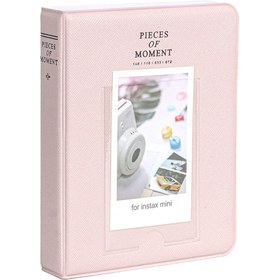 Resim Fujifilm Instax mini 12 Pembe Fotoğraf Makinesi-10'lu Film-Kıskaçlı Stand-PVC Albüm ve Simli Pleksi Kılıf Set 