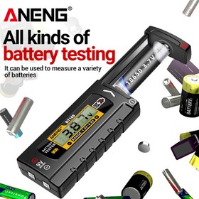 Resim ANENG BT169 Dijital Pil Test Cihazı, Çok Kanallı Ölçüm, Taşınabilir, Güç Kaynağı Gerekmez, ABS Plastik, Çeşitli Pil Tipleri İçin, Ekran, Araç 