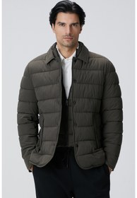 Resim Network Haki Puffer Coat Ceket 