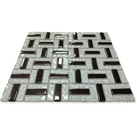 Resim MozaiKristaL Mutfak Tezgah Arası Ve Iç Dekorasyon Için 15x48x6 Mm Kristal Cam Mozaik ( 1 Kutu = 1 M2 Fiyatıdır ) 