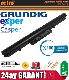Resim Grundig Uyumlu Gnb1567 Gnb 1567 Gnb-1567 Notebook Bataryası - Pili Siyah 