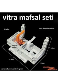 Resim Yıldırım Gömme Rezervuar Dönüşüm Mafsal Seti Çift Kademe Kaldıraç Diğer 