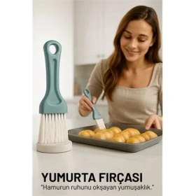 Resim LTG Nova Bfs Yumurta Fırçası 14 cm Mutfak Yağlama Sos Sürme Fırçası Pasta Hamur Fırçası 