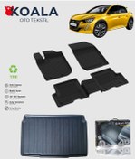 Resim Peugeot 208 Hatchback 2021 Ve Sonrası Uyumlu Sahler Paspas + Bagaj Havuz Seti 