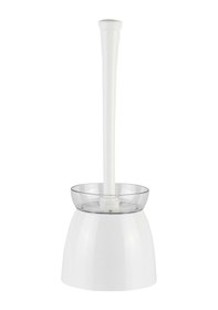 Resim Prima Nova Duo Beyaz Gövde Beyaz Sap Tuvalet Fırçası Beyaz 