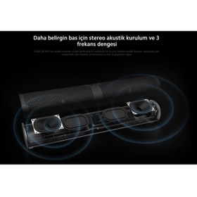 Resim Xiaomi Masaüstü Hoparlör Koyu Gri, 4 Üniteli Stereo, RGB Renkli Işıklı (Xiaomi Türkiye Garantili) 