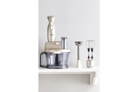 Resim Allians Mor Renkli Güçlü ve Şık Mutfak Robotu, Pratik Kullanım, Yüksek Performans 