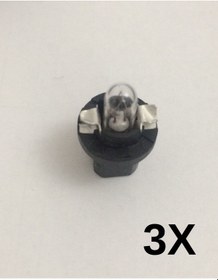 Resim Bmw 12v 1.2w Ampul Gösterge Obc Saat E28 E30 E34 62111368299 3 Adet 