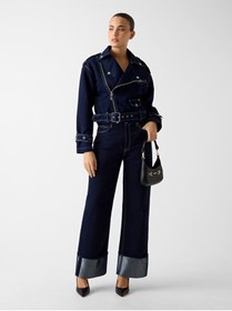 Resim Guess Florence Kadın Denim Ceket 