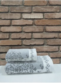 Resim Özdilek Emily 2'li Banyo Seti Gri 