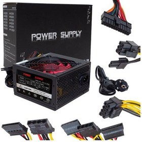 Resim Powermaster Peak-250w 250 Watt Peak Pc Power Supply 12v 24 Pin 