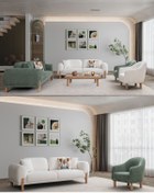 Resim inegölmobilyası Bohem Koltuk Takımı %100 Gürgen 