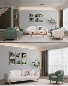 Resim inegölmobilyası Bohem Koltuk Takımı %100 Gürgen 