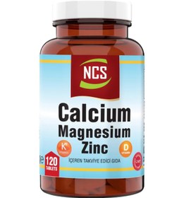 Resim Ncs Calcium Magnesium Zinc 120 Tablet 