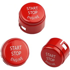 Resim 3M Bmw 5 Serisi F10 Kırmızı Start - Stop Tuşu Oto Araba Parçaları 