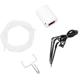 Resim Hfambition Akıllı Sulama Sistemi: 4 Başlıklı Otomatik Bitki Sulama Cihazı, Şarj Edilebilir Ve Programlanabilir 