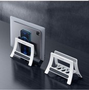 Resim Oatsbasf 03671 Çok İşlevli Bilgisayar Tablet Cep Telefonu Saklama Aparatı, Renk: Basit Versiyon Beyaz Beyaz 