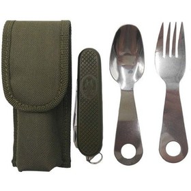 Resim Square 23949 Catal Kaşık Bıçak Seti Çok Renkli 