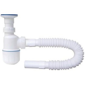 Resim Sfn04 Körüklü Tahliye Taslı Lavabo Sifonu Çap 32 