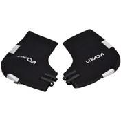 Resim Symbee Dağ Bisikleti Eldiveni Su Geçirmez Rüzgar Engeli Isı Sağlar Gece Yolculukları İçin Yansıtıcı Panelli Siyah-kırmızı 500 Adet Başlangıç 